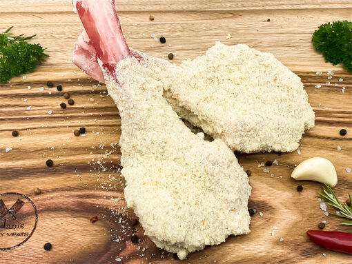 10 x Crumbed Lamb Cutlets Adam's Family Meats